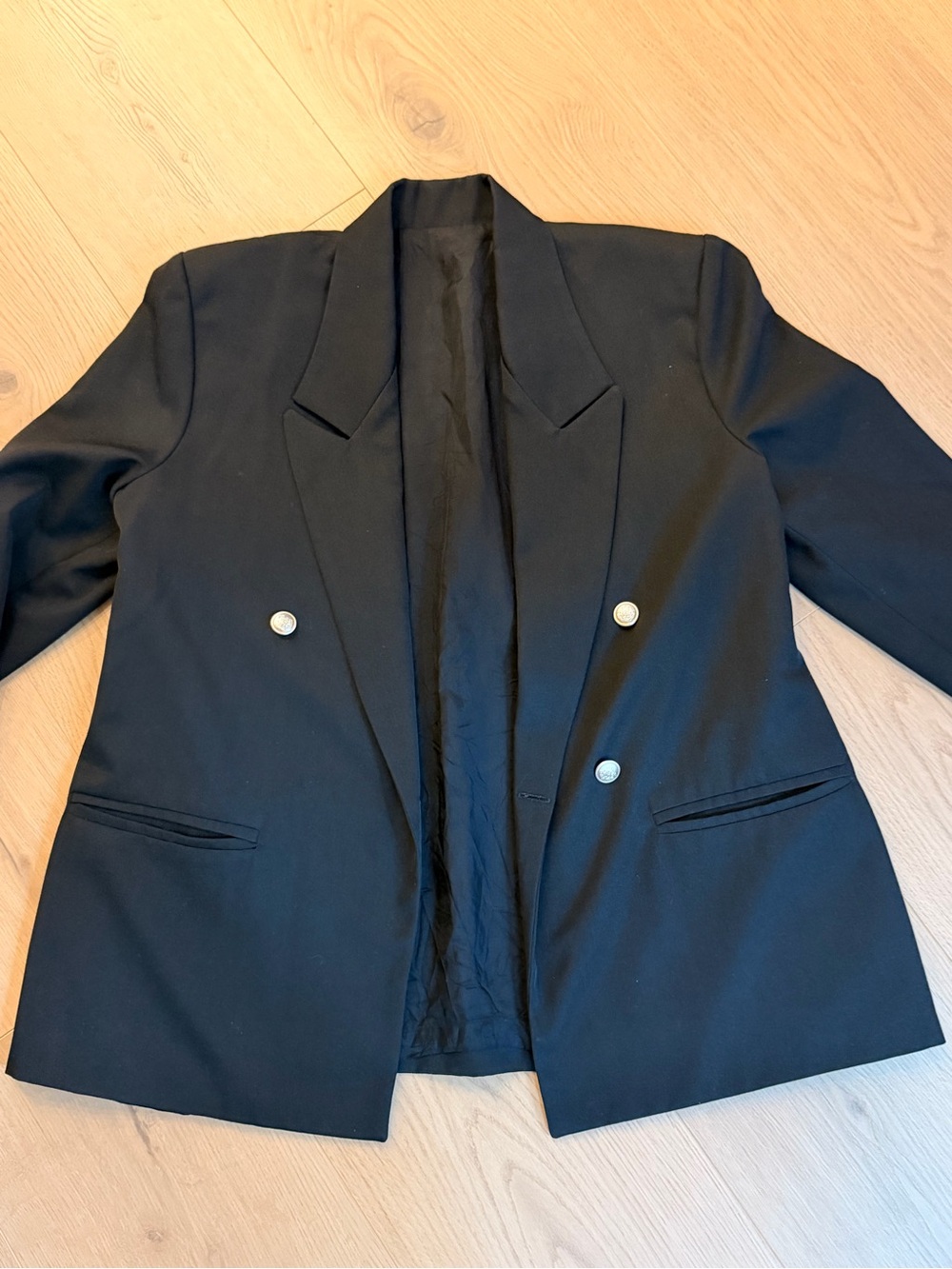 Vintage Black Blazer - Picture 1 of 8